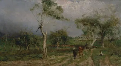 The storm by Walter Withers, 1896 — digital art print download