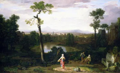Italian Landscape by Washington Allston — digital art print download