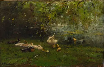 Рай для уток by Виллем Марис — digital art print download