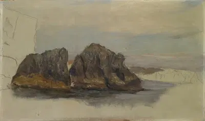 Two Rocks in Brittany by William de Goumois — digital art print download