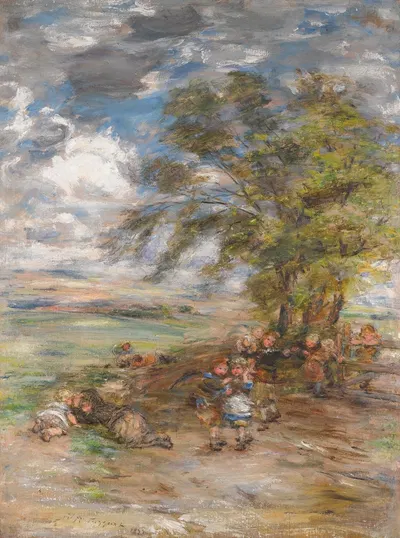 Непостоянная слава апрельского дня by Уильям Мактаггарт, 1897 — digital art print download