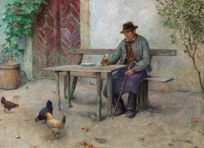 Суровый урожай by Эмиль Штрекер — digital art print download