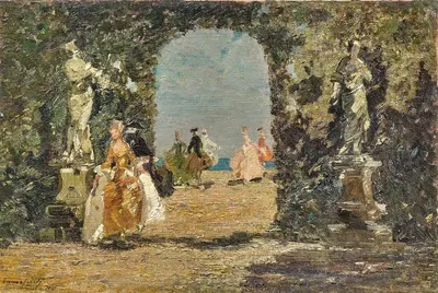 В парке by Эмма Чарди — digital art print download