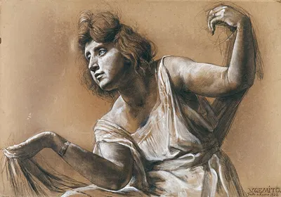 Bildnis der Marchesa Giulia Albani by Винченцо Джемито, 1920 — digital art print download