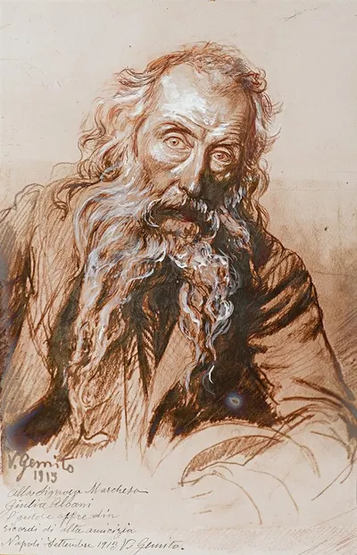 Selbstportrait by Винченцо Джемито, 1913 — digital art print download