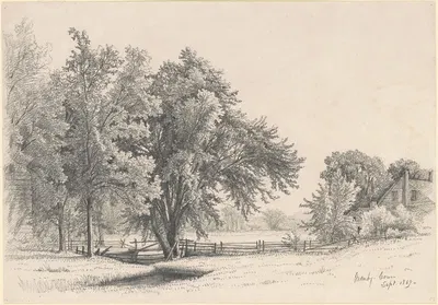 Granby, Connecticut by Джеймс Ренвик Бреворт, 1869 — digital art print download