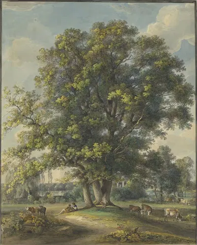 И в Аркадии я by Иоганн Георг фон Диллис, 1790-1800 — digital art print download