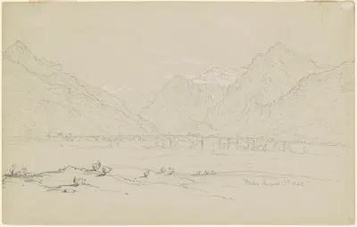 Weser by Джон Уильям Касилиар, 1842 — digital art print download