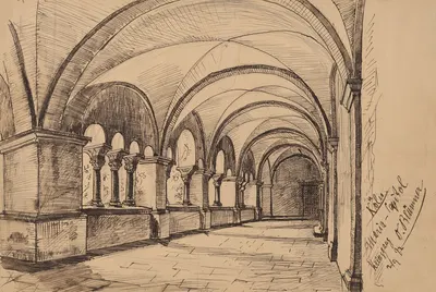 Koln,Maria-Capitol by Оскар Блюмнер, 1892 — digital art print download