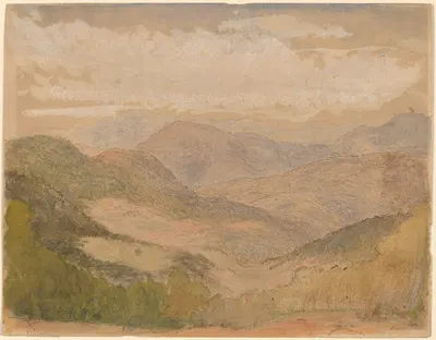 Горы Блу Ридж by Стэнфорд Уайт, c. 1898 — digital art print download
