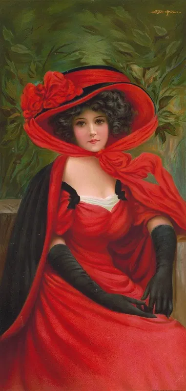 Искренность by Эдвард Перси Моран, 1909 — digital art print download