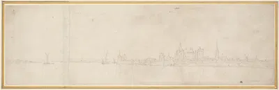 View of Orsoy by Венцеслав Голлар, 1650 — digital art print download