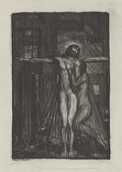 The passion by Albert Sterner, 1901 - 1925 — digital art print download