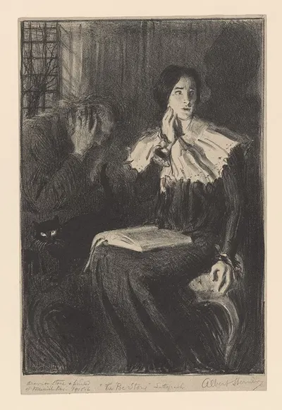 The Poe story by Albert Sterner, 1905 - 1906 — digital art print download