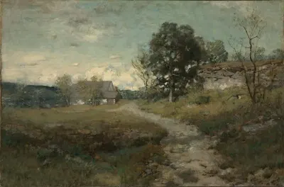 Пейзаж Арквилла by Александр Хелвиг Уайант — digital art print download