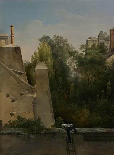 Любопытный by Антуан Пьер Монжэн, 1823 — digital art print download
