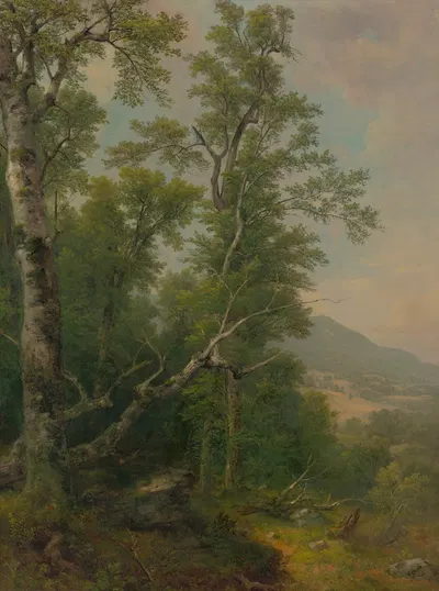 Study of Trees by Asher Brown Durand — digital art print download