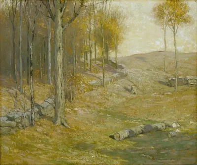 Autumn by Bruce Crane, 1909 — digital art print download