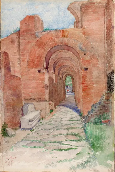 Арки дворца Нерона by Касс Гилберт, 1933 — digital art print download