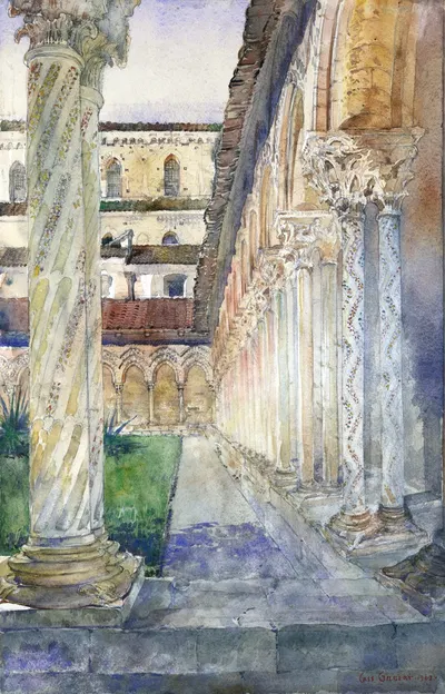 Собор в Монреале, Сицилия by Касс Гилберт, 1902 — digital art print download