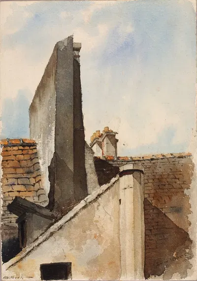 Латинский квартал, Париж by Касс Гилберт, 1880 — digital art print download