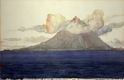 Гора Пико, Азорские острова by Касс Гилберт, 1905 — digital art print download