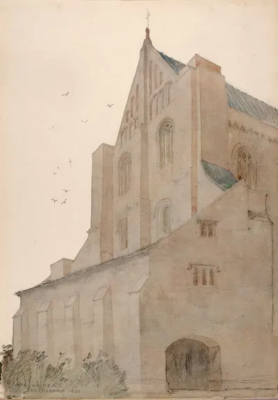 Уинчестер, Англия by Касс Гилберт, 1921 — digital art print download