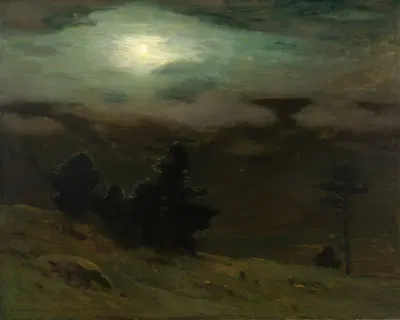 Сбор туманов by Чарльз Уоррен Итон, 1905 — digital art print download