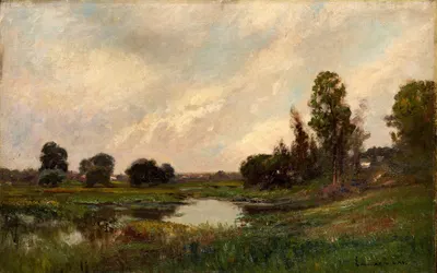 The River, Sound Beach, Connecticut by Edward Gay — digital art print download