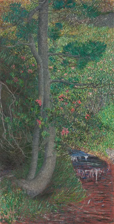 Сосна by Джованни Сегантни, c. 1897 — digital art print download