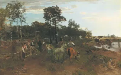 Estonian Scene by Gregor von Bochmann — digital art print download