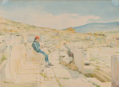 Театр Диониса by Генри Бейкон, 1839-1912 — digital art print download