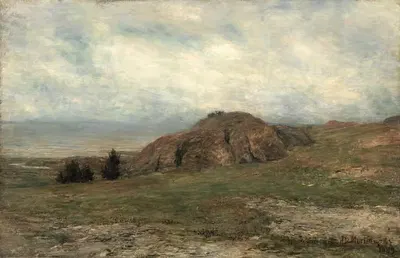 Дикая побережье, Ньюпорт by Гомер Додж Мартин, 1889 — digital art print download