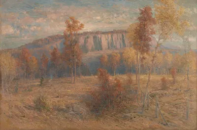 East Rock by John Ferguson Weir, 1906 — digital art print download