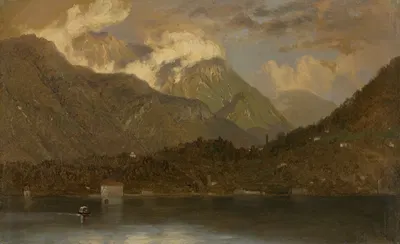 Lake Como by John Ferguson Weir — digital art print download
