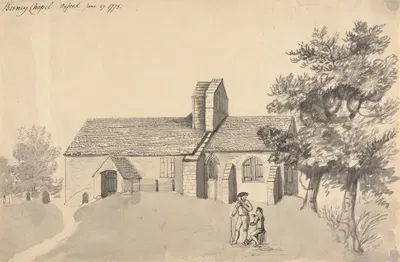 The Church of St Margaret of Antioch, Binsey, Oxfordshire by Капитан Фрэнсис Гроуз, 1775 — digital art print download