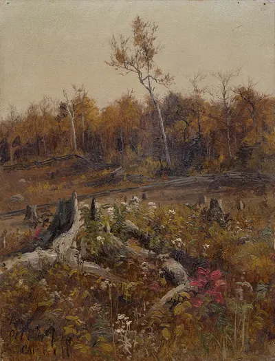 Landscape by Lockwood de Forest, 1873 — digital art print download