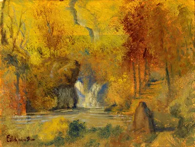 Autumn Landscape by Louis Michel Eilshemius — digital art print download