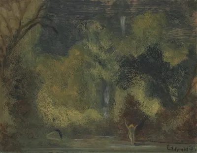 The Pool by Louis Michel Eilshemius — digital art print download