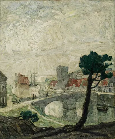 Древний порт by Макс Бом, 1921 — digital art print download