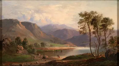 Лох Лонг by Роберт С. Дункансон, 1867 — digital art print download