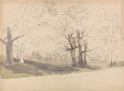 Knole, Kent by David Cox — digital art print download
