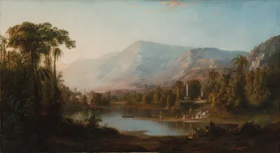 Долина Кашмира by Роберт С. Дункансон, 1867 — digital art print download