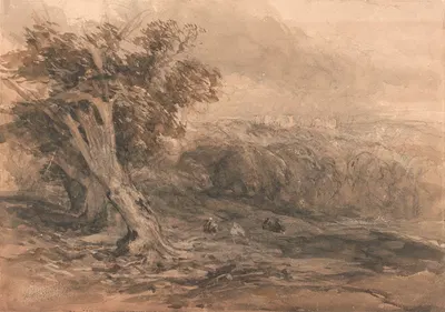 Warwick Castle by David Cox — digital art print download
