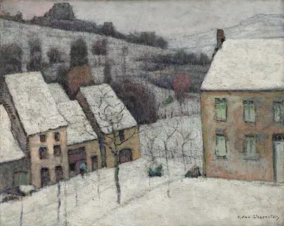 Мюрол в снегу by Виктор Шарретон, c. 1920 — digital art print download