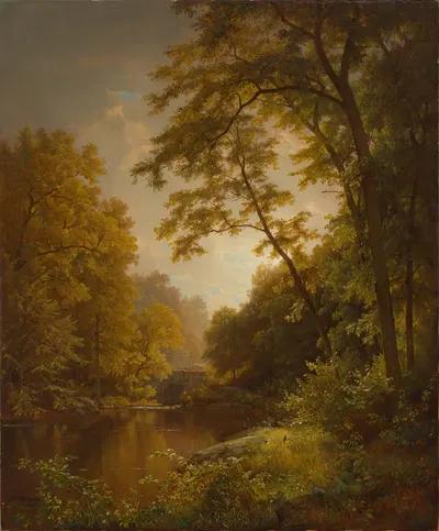 Июньский день by Уильям Трост Ричардс, 1870 — digital art print download