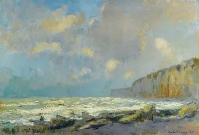 Мер Монтант в Вёлетт by Альбер Лебур, 1899 — digital art print download
