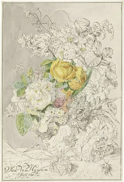 Bloemstuk by Корнелис Плос ван Амстел, 1778 — digital art print download