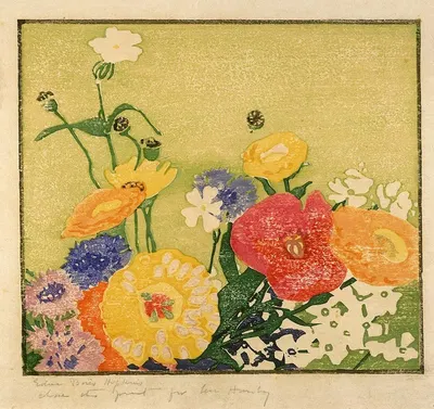 Garden Flowers by Эдна Бойс Хопкинс — digital art print download