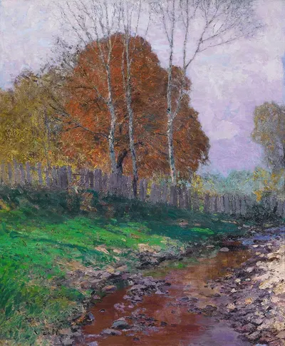 Долина Кремса, осень by Альфред Цофф — digital art print download